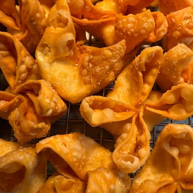 Crab Rangoons.