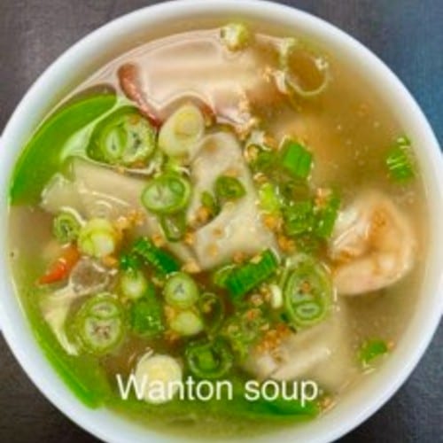 Wonton Soup Deluxe.