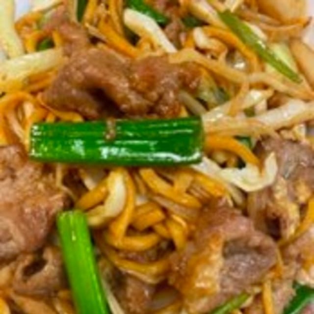 Beef Chow Mein.